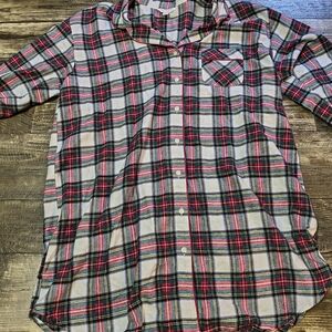 Charter Club Multicolor Plaid Nightwear